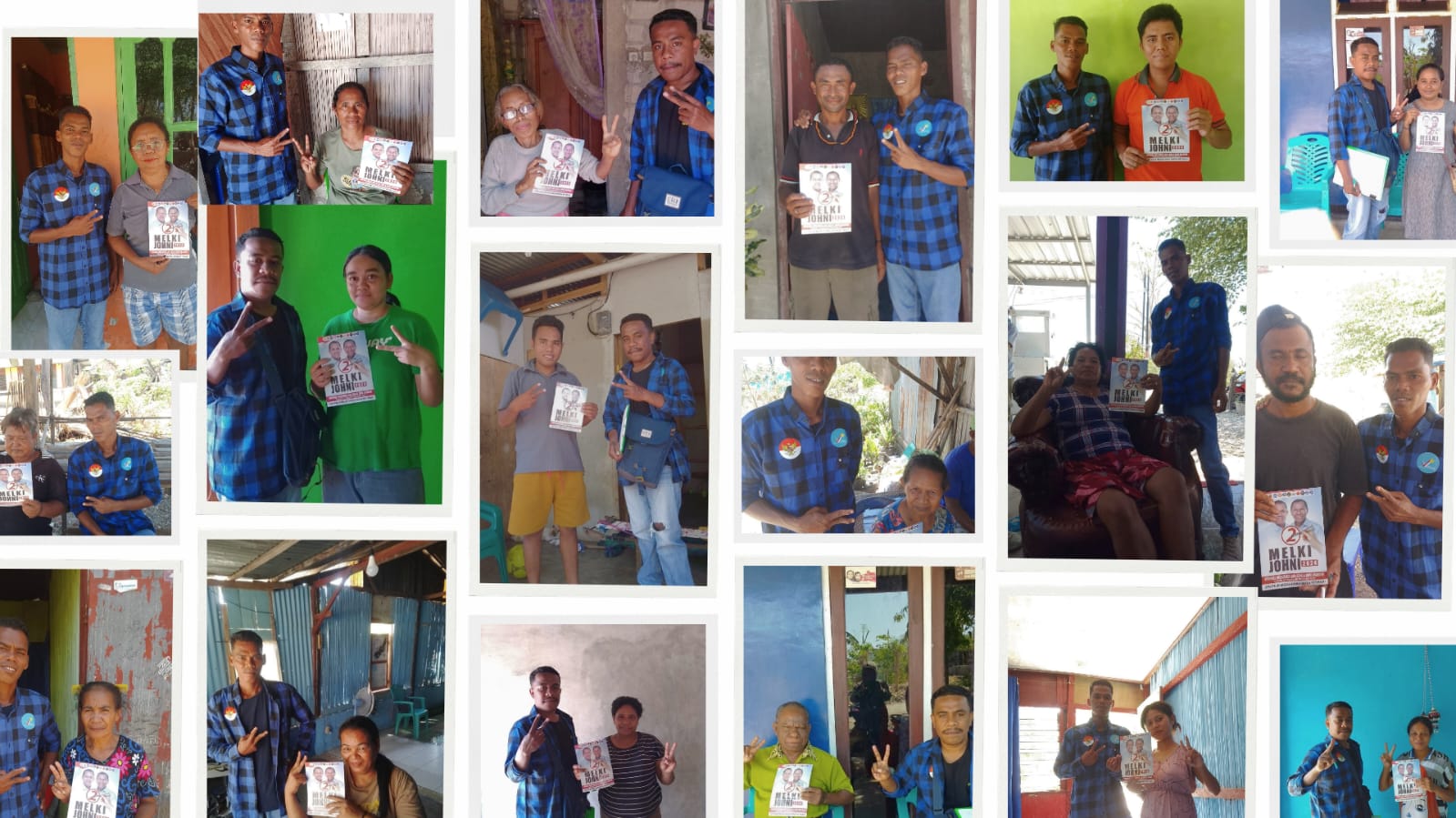 canvasing hari pertama melki johni idekita.id Melki Johni