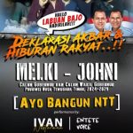 deklarasi Melki-Johni di Labuan Bajo