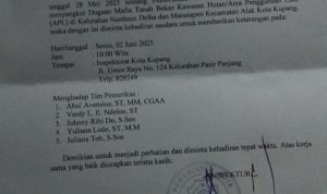 Surat Panggilan Memberikan Keterangan Inspektorat Daerah